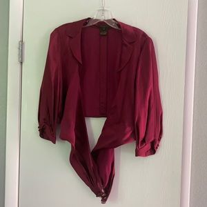Louis Vuitton Wrap Blouse